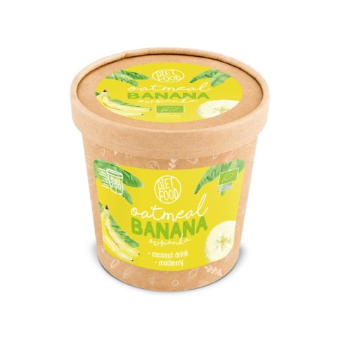 Bio Owsianka Banan kubek 70 g