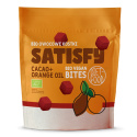 5x Bio Vegan Bites SATISFY (fruit cubes) - chocolate and orange 120 g