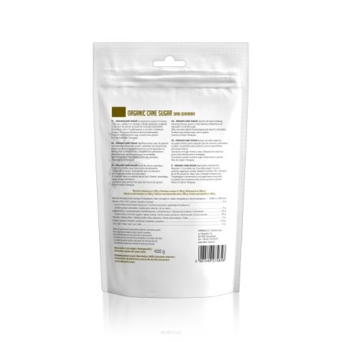 Bio Cukier Trzcinowy Ciemny Demerar 400 g