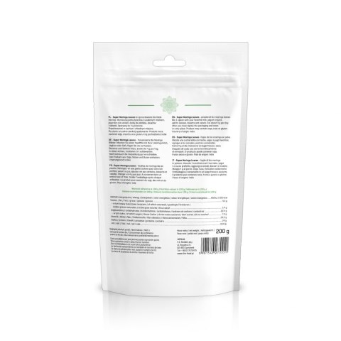 Bio Liście Moringa 200 g