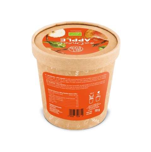 Bio Owsianka Jabłko kubek 70 g