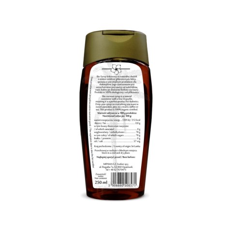 Bio Syrop Kokosowy 250 g