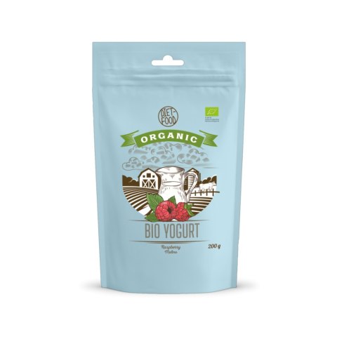 Diet-Food Bio raspberry yogurt - instant powder 200g