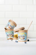 Bio yogo bowl with chia - banana and acai - kraft cup 70g