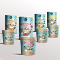Bio yogo bowl with chia - banana and acai - kraft cup 70g