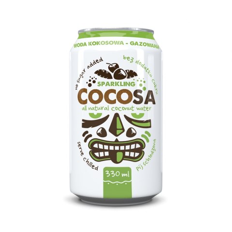 Cocosa Sparkling Coconut Water 330 ml – set 24 pcs. Cocosa Sparkling Coconut Water 330 ml – set 24 pcs.