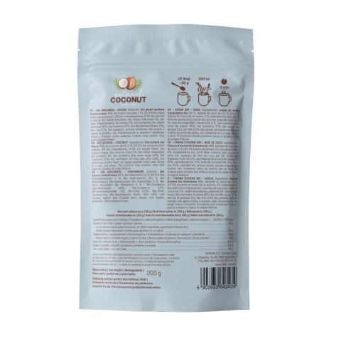 Bio Oatmeal Coconut with Prebiotic 200 g