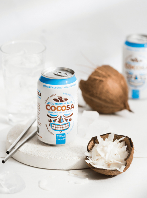 12x Cocosa Woda Kokosowa Niegazowana 330 ml