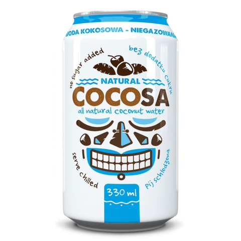 12x Cocosa Woda Kokosowa Niegazowana 330 ml