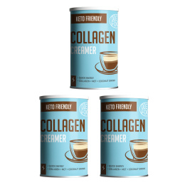 2+1 FREE! Keto Collagen Coffee Creamer + MCT 300 g