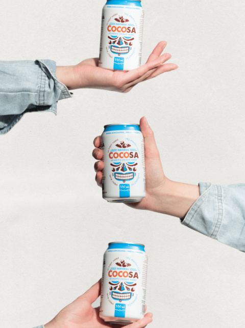 24x Cocosa Coconut Water 330 ml