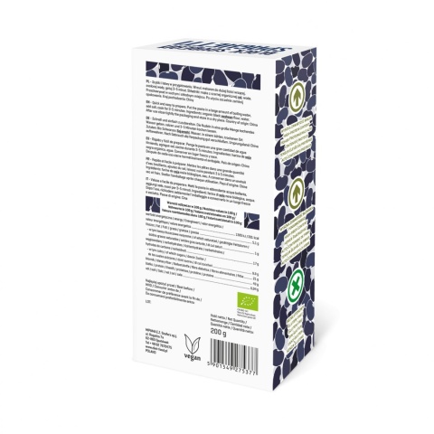 2+2 GRATIS! Bio Makaron Sojowy Czarny Spaghetti 200 g