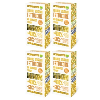 2+2 GRATIS! Bio Makaron Sojowy Pomarańczowy Fettuccine 200 g