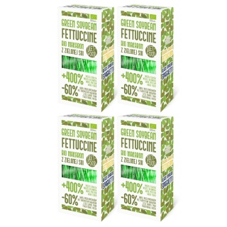 2+2 GRATIS! Bio Makaron Sojowy Zielony Fettuccine 200 g