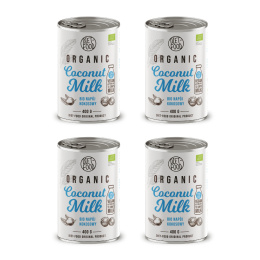 3+1 FREE! Bio Coconut Milk 17% - can 400 ml