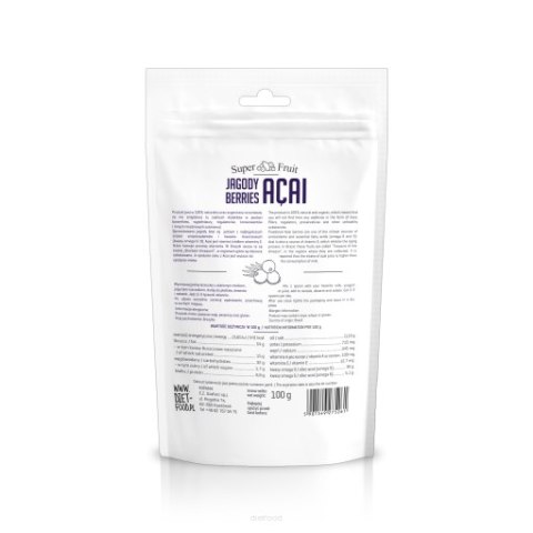 Bio Jagody Acai 100 g