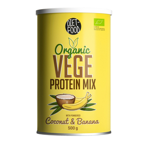 Bio Vege Protein Mix - białko kokos i banan 500 g