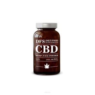 CBD Sok z Konopi 2,5% 25 g - ok. 60 szt.