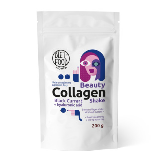 Beauty Kolagen Shake z czarną porzeczką 200 g