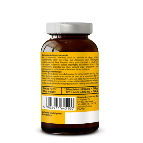 Bio Ashwagandha KSM-66 36 g - approx. 120 tabs.