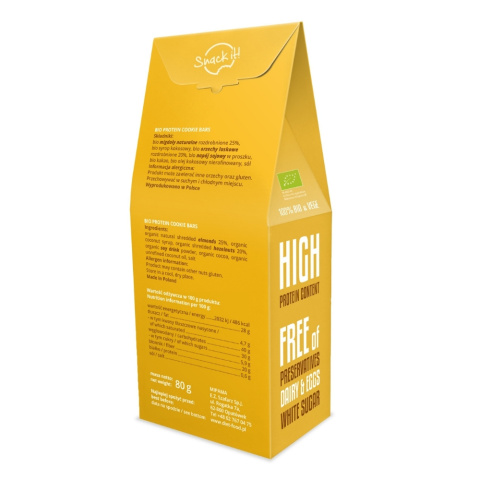 Bio Protein Cookie Bars 80 g