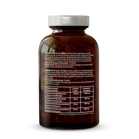 Bio Detox supplement 150 g - approx. 375 tab.