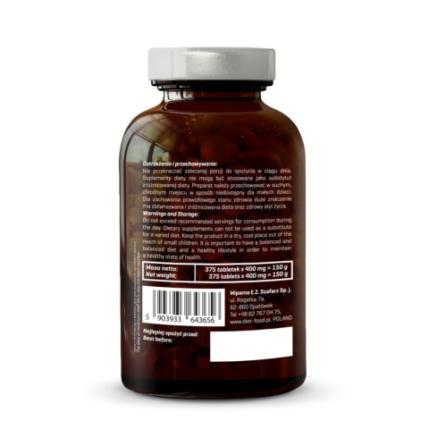 Bio Detox supplement 150 g - approx. 375 tab.