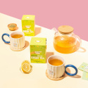 Bio Green Tea with Lemon - zielona herbata z naturalnym aromatem cytrynowym 20 torebek - 40 g