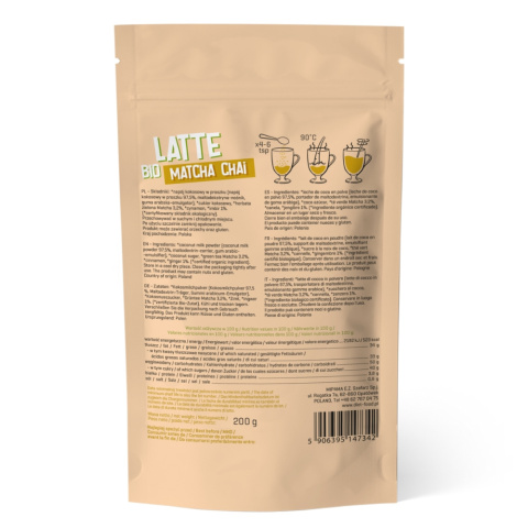 Bio Latte Matcha Chai 200 g