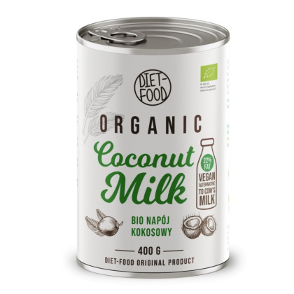 Bio coconut milk 22% - can 400 ml