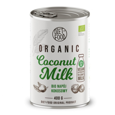 Bio Mleczko kokosowe 22% - puszka 400 ml