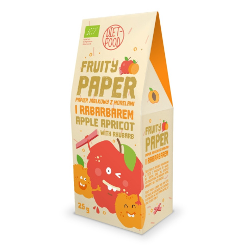 Bio Paper Apple with Apricots and Rhubarb 25 g