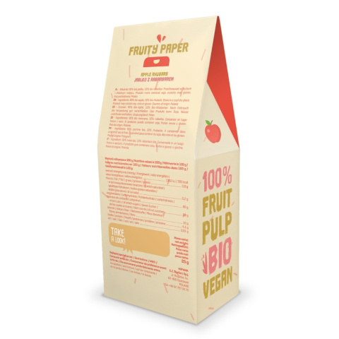 Bio Paper Apple Rhubarb 25 g