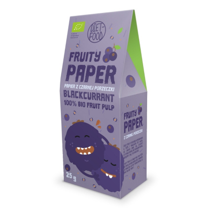 Bio Papier Owocowy Czarna Porzeczka 25 g