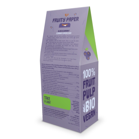 Bio Fruity Paper Black Currant 25 g