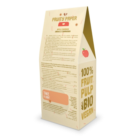 Bio Fruity Paper Apple & Cinnamon 25 g