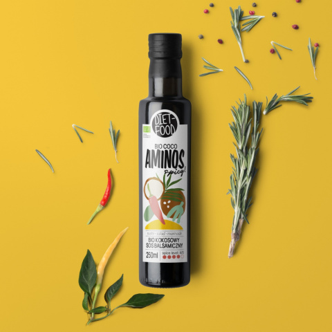 Bio Sos Kokosowy Aminos Spicy 250 ml