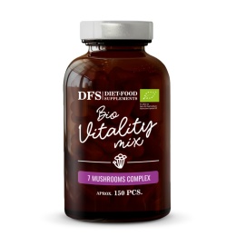 Bio Vitality - a complex of 7 vital mushrooms 45 g - approx. 150 caps