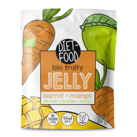 Bio Fruity Jelly - Carrot & Mango 50 g