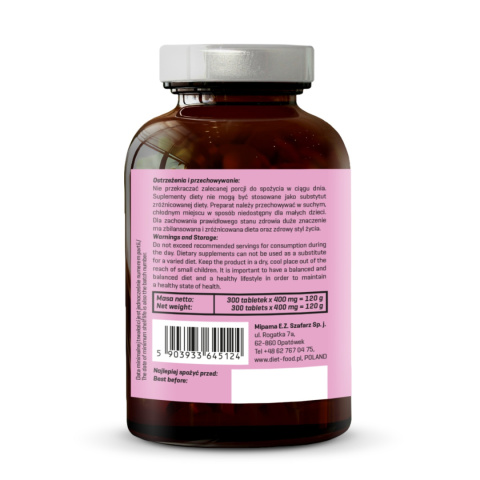 Collagen with hyaluronic acid 120 g - approx. 300 tabs.