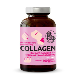 Collagen with hyaluronic acid and vitamin C 150 g - approx. 300 tabs.