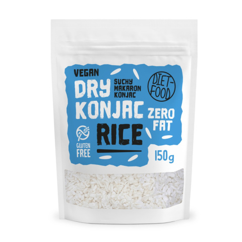 Dry Shirataki Konjac Pasta Rice 150 g