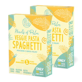 1+1 FREE! Keto pasta Spaghetti Hearts of Palm - box 255 g