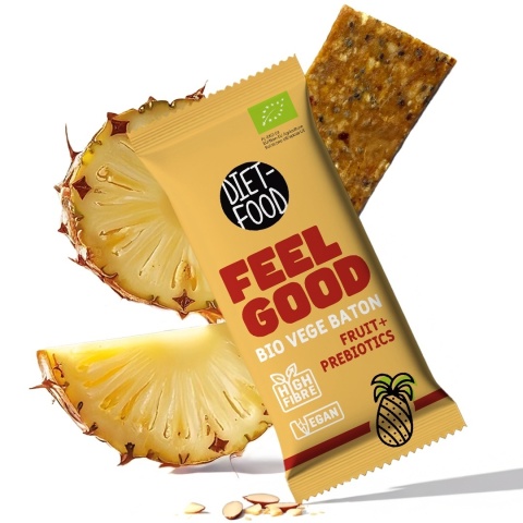 20 x Bio Vegan Bar FEEL GOOD - fruit with prebiotics 35 g