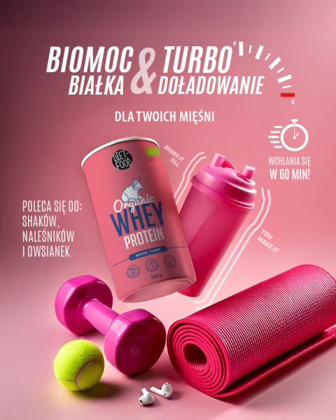 Bio Białko Serwatkowe Whey protein 500 g