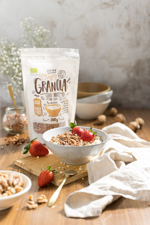 Bio Granola z Orzechami 200 g
