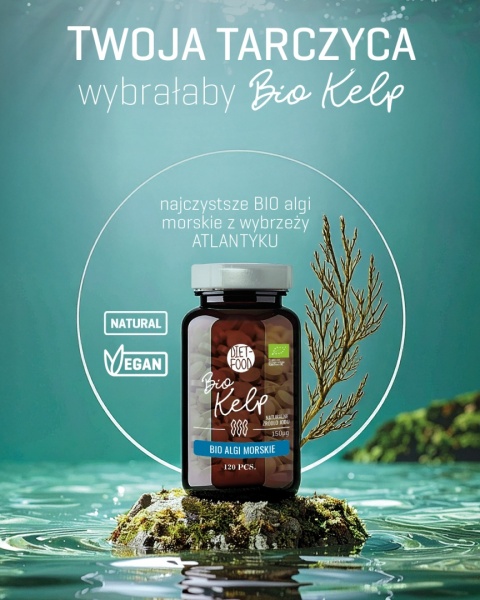 Bio Kelp Algi Morskie 41 g - 120 tabl.