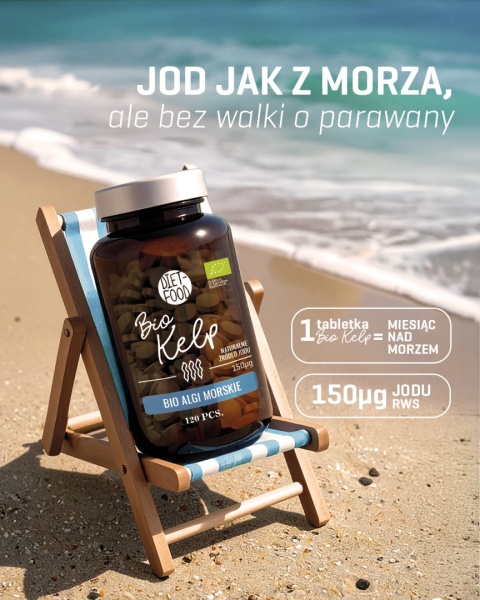 Bio Kelp Algi Morskie 41 g - 120 tabl.