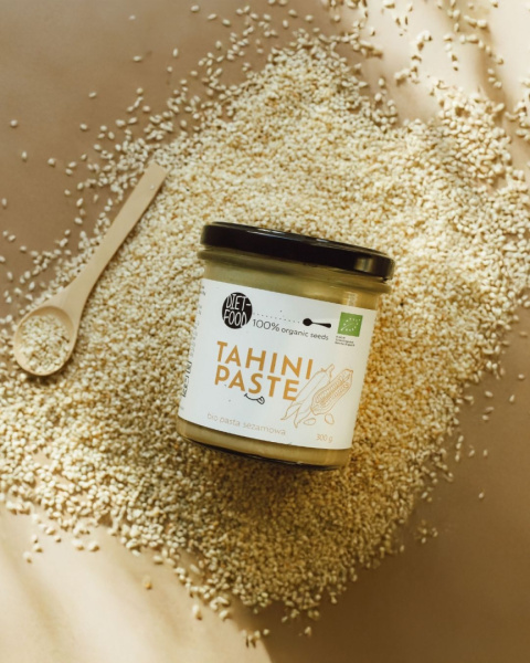 Bio Krem z Nasion Sezamu Tahini 300 g Bio Krem z Nasion Sezamu Tahini 300 g
