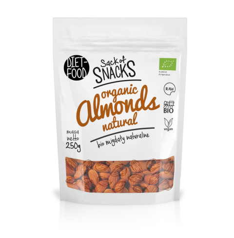 Bio Natural Almonds - whole 250 g Bio Natural Almonds - whole 250 g